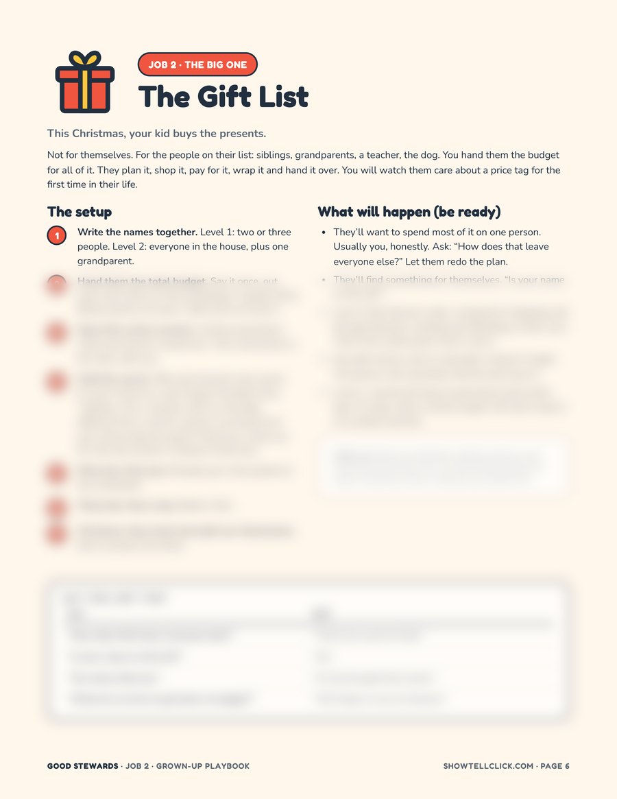 The top-secret Gift List